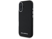 Funda Karl Lagerfeld Saffiano con logotipo metálico alargado y envoltura completa para iPhone 16 - N Funda Karl Lagerfeld Saffiano con logotipo metálico alargado y envoltura completa para iPhone 16 - N