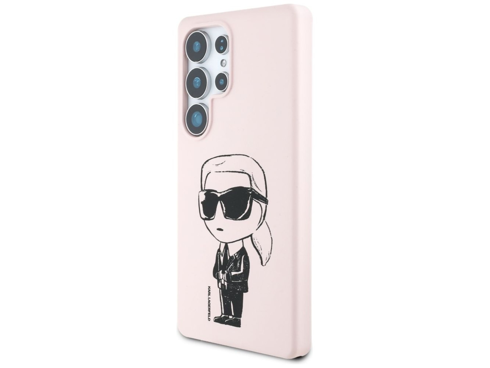 Karl Lagerfeld Silicone Graffiti Ikonik Printed Logo MagSafe Case for Samsung Galaxy S25 Ultra - Pin