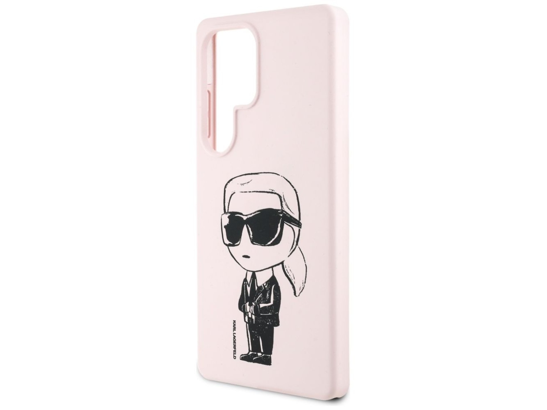 Karl Lagerfeld Silicone Graffiti Ikonik Printed Logo MagSafe Case for Samsung Galaxy S25 Ultra - Pin