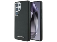 Karl Lagerfeld Saffiano Full Wrapped Elongated Metal Logo MagSafe Case for Samsung Galaxy S25 Ultra 