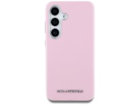 Funda Karl Lagerfeld Saffiano con logotipo metálico alargado y envoltura completa para Samsung Galax Funda Karl Lagerfeld Saffiano con logotipo metálico alargado y envoltura completa para Samsung Galax