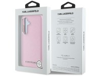 Funda Karl Lagerfeld Saffiano con logotipo metálico alargado y envoltura completa para Samsung Galax Funda Karl Lagerfeld Saffiano con logotipo metálico alargado y envoltura completa para Samsung Galax