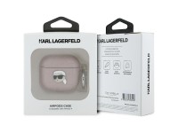 Karl Lagerfeld Monogram Karl Head Case for AirPods 4 - Pink Karl Lagerfeld Monogram Karl Head Case for AirPods 4 - Pink