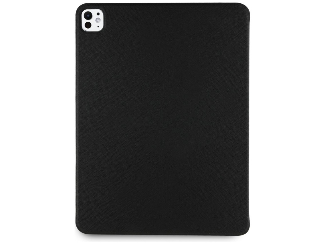 Karl Lagerfeld Saffiano Magnetic Karl & Choupette iPad Pro 13" 2024 Book Cover Case - Black
