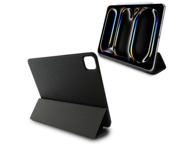 Funda tipo libro Karl Lagerfeld Saffiano Magnetic Karl & Choupette para iPad Pro de 11" (modelo 2024