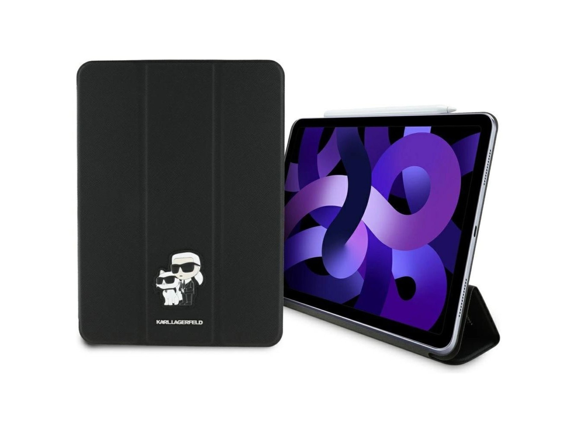 Karl Lagerfeld Saffiano Magnetic Karl & Choupette iPad Air 11