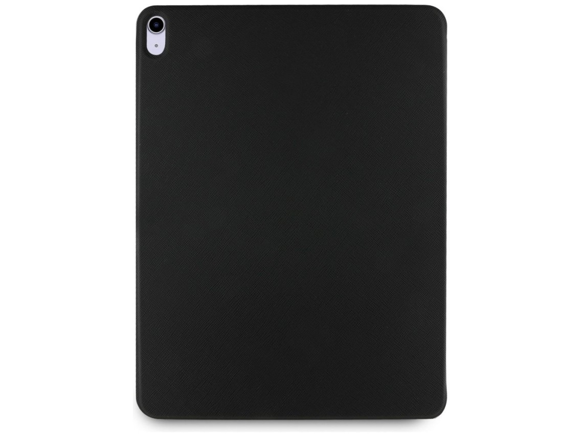 Karl Lagerfeld Saffiano Magnetic Karl & Choupette iPad Air 13" 2024 Book Cover Case - Black
