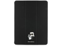 Karl Lagerfeld Saffiano Magnetic Karl & Choupette iPad Air 13" 2024 Book Cover Case - Black Karl Lagerfeld Saffiano Magnetic Karl & Choupette iPad Air 13" 2024 Book Cover Case - Black