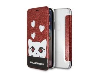 Capa para iPhone X/XS Karl Lagerfeld Valentine - Vermelha Capa para iPhone X/XS Karl Lagerfeld Valentine - Vermelha