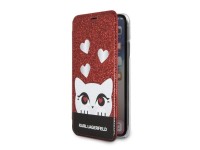 Capa para iPhone X/XS Karl Lagerfeld Valentine - Vermelha Capa para iPhone X/XS Karl Lagerfeld Valentine - Vermelha