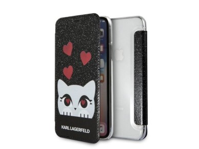 Funda Karl Lagerfeld Valentine para iPhone X/Xs - Negra Funda Karl Lagerfeld Valentine para iPhone X/Xs - Negra