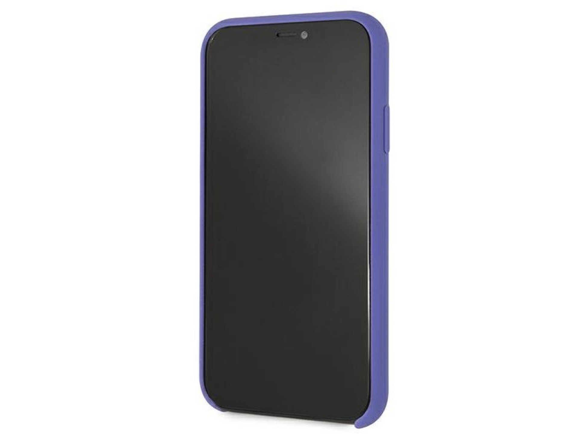 Funda de silicona Karl Lagerfeld para iPhone XR - Morada