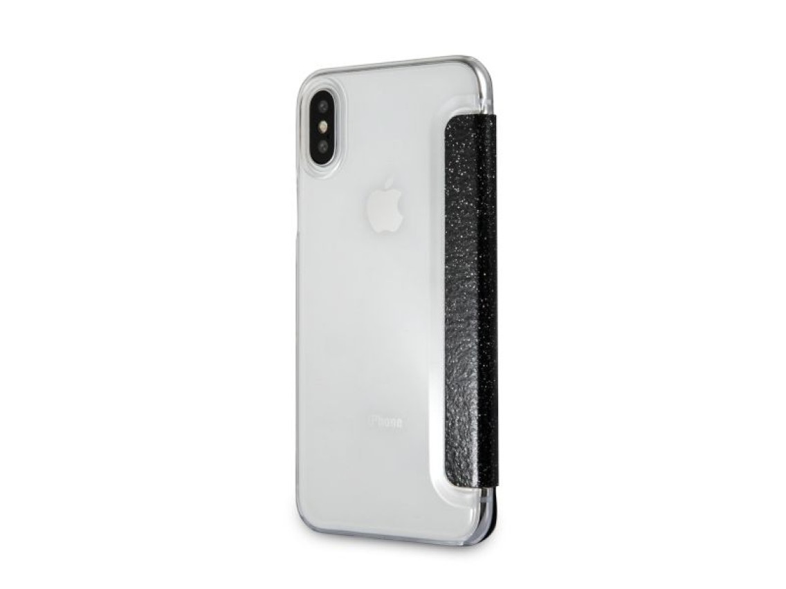Funda Karl Lagerfeld Valentine para iPhone X/Xs - Negra