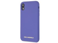 Funda de silicona Karl Lagerfeld para iPhone XR - Morada Funda de silicona Karl Lagerfeld para iPhone XR - Morada