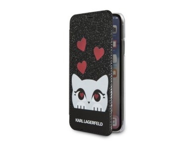 Funda Karl Lagerfeld Valentine para iPhone X/Xs - Negra Funda Karl Lagerfeld Valentine para iPhone X/Xs - Negra