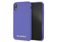 Funda de silicona Karl Lagerfeld para iPhone XR - Morada Funda de silicona Karl Lagerfeld para iPhone XR - Morada