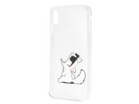 Capa transparente para iPhone Xs Max com estampa de Choupette, de Karl Lagerfeld. Capa transparente para iPhone Xs Max com estampa de Choupette, de Karl Lagerfeld.
