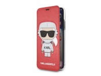 Capa para iPhone X/XS Karl Lagerfeld Karl Space Cosmonaut - Vermelha Capa para iPhone X/XS Karl Lagerfeld Karl Space Cosmonaut - Vermelha