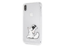 Capa transparente para iPhone Xs Max com estampa de Choupette, de Karl Lagerfeld. Capa transparente para iPhone Xs Max com estampa de Choupette, de Karl Lagerfeld.