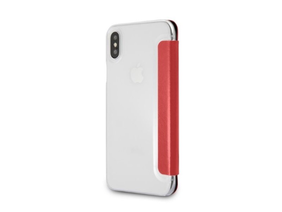 Capa para iPhone X/XS Karl Lagerfeld Karl Space Cosmonaut - Vermelha