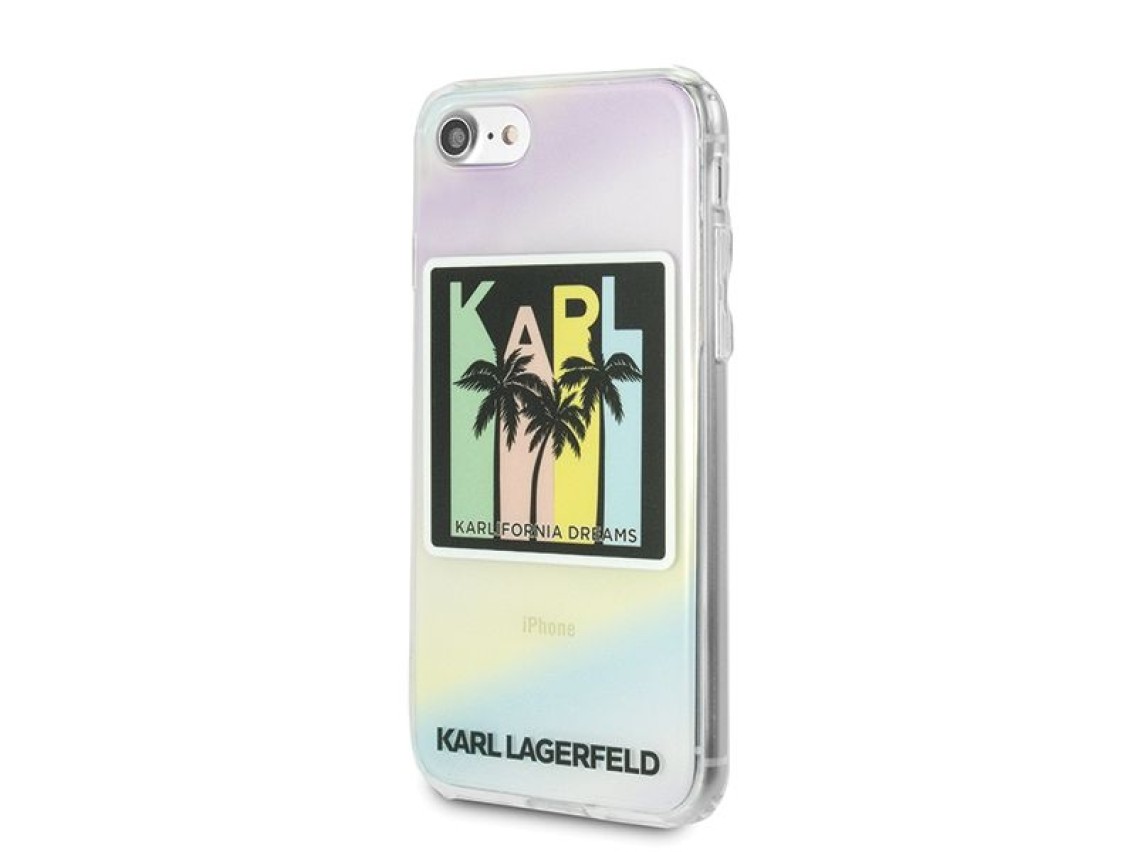 Funda Karl Lagerfeld California Dreams para iPhone 7 / 8 / SE 2020 / SE 2022 - multicolor