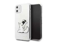 Funda transparente para iPhone 11/Xr con diseño de Choupette de Karl Lagerfeld Funda transparente para iPhone 11/Xr con diseño de Choupette de Karl Lagerfeld