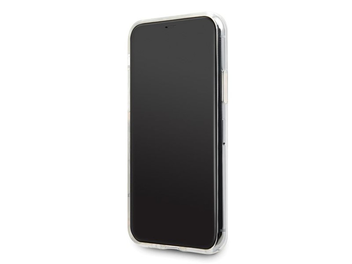 Funda transparente para iPhone 11/Xr con diseño de Choupette de Karl Lagerfeld