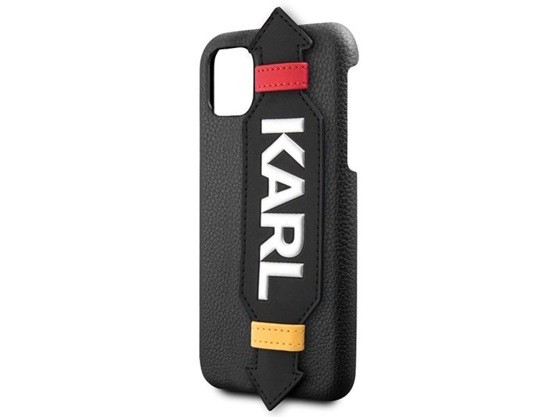 Karl Lagerfeld Strap Case for iPhone 11 Pro 5.8" - Black