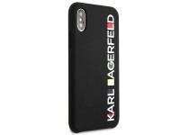 Funda brillante Karl Lagerfeld Bauhaus para iPhone X/XS - Negra Funda brillante Karl Lagerfeld Bauhaus para iPhone X/XS - Negra