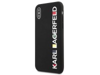 Funda brillante Karl Lagerfeld Bauhaus para iPhone X/XS - Negra Funda brillante Karl Lagerfeld Bauhaus para iPhone X/XS - Negra