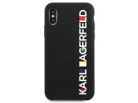 Funda brillante Karl Lagerfeld Bauhaus para iPhone X/XS - Negra Funda brillante Karl Lagerfeld Bauhaus para iPhone X/XS - Negra
