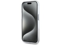 Funda Karl Lagerfeld IML Metal Karl Head MagSafe para iPhone 15 Pro blanca Funda Karl Lagerfeld IML Metal Karl Head MagSafe para iPhone 15 Pro blanca