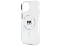 Karl Lagerfeld IML Metal Karl Head MagSafe Case for iPhone 15 Plus White Karl Lagerfeld IML Metal Karl Head MagSafe Case for iPhone 15 Plus White