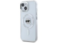 Karl Lagerfeld IML Metal Karl Head MagSafe Case for iPhone 15 Plus White Karl Lagerfeld IML Metal Karl Head MagSafe Case for iPhone 15 Plus White