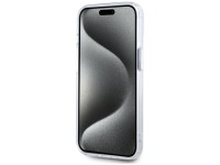 Capa MagSafe Karl Lagerfeld IML Metal Karl Head para iPhone 15 Branca Capa MagSafe Karl Lagerfeld IML Metal Karl Head para iPhone 15 Branca