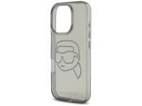 Karl Lagerfeld IML Rhinestones Karl Head Case for iPhone 16 Pro Black Karl Lagerfeld IML Rhinestones Karl Head Case for iPhone 16 Pro Black
