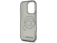 Karl Lagerfeld IML Rhinestones Karl Head Case for iPhone 16 Pro Black Karl Lagerfeld IML Rhinestones Karl Head Case for iPhone 16 Pro Black