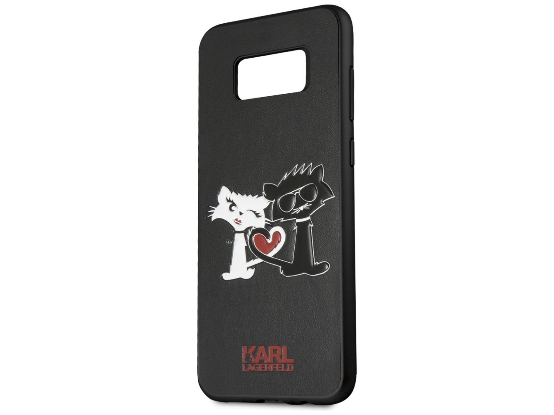 Karl Lagerfeld Choupette In Love Case for Samsung Galaxy S8 Plus - Black
