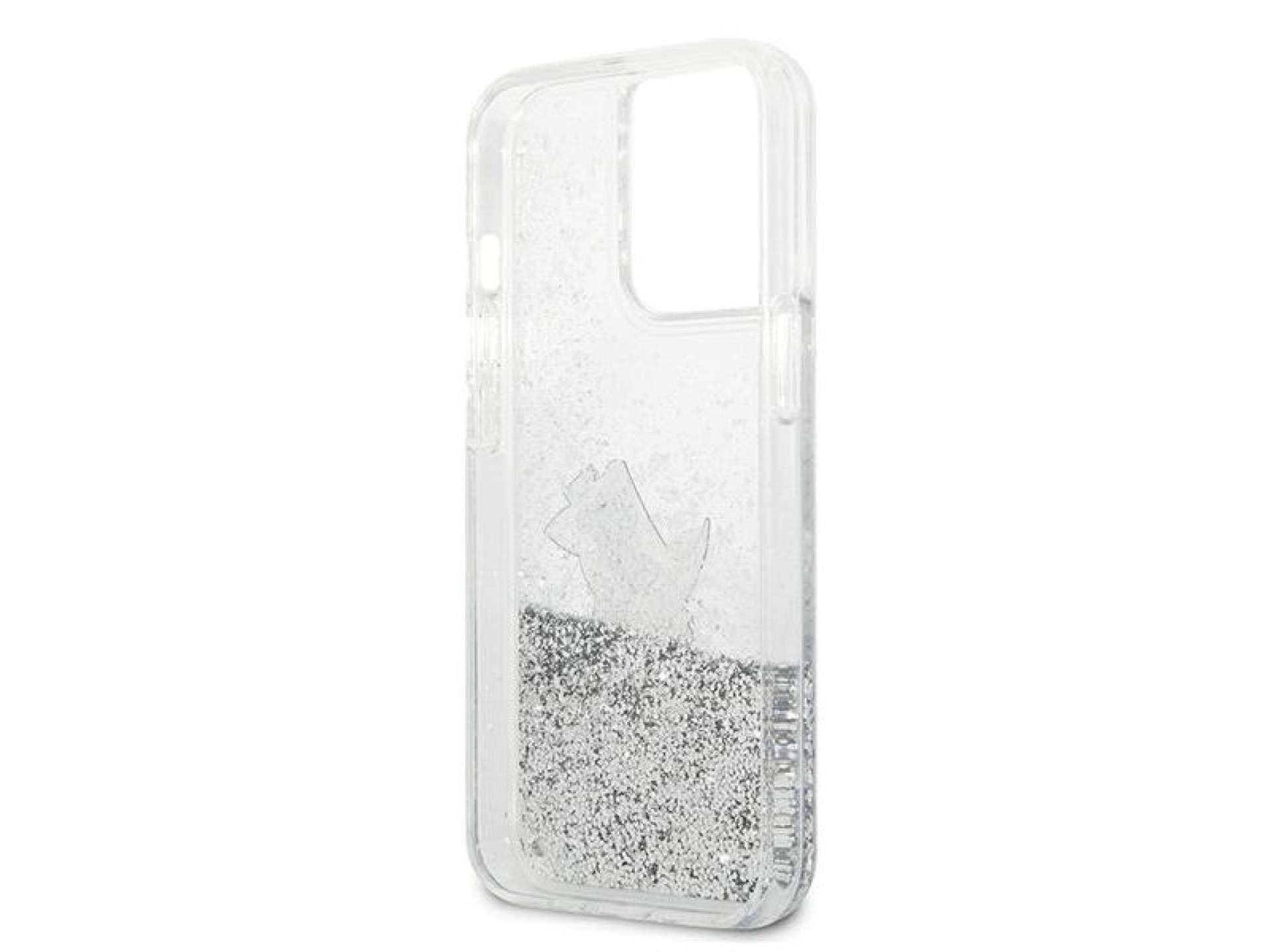 Karl Lagerfeld Liquid Glitter Choupette Fun case for iPhone 13 Pro Max 6.7