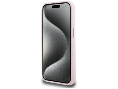 Karl Lagerfeld Silicone Shadow Metal Initial MagSafe Case for iPhone 15 Pro Max Pink Karl Lagerfeld Silicone Shadow Metal Initial MagSafe Case for iPhone 15 Pro Max Pink