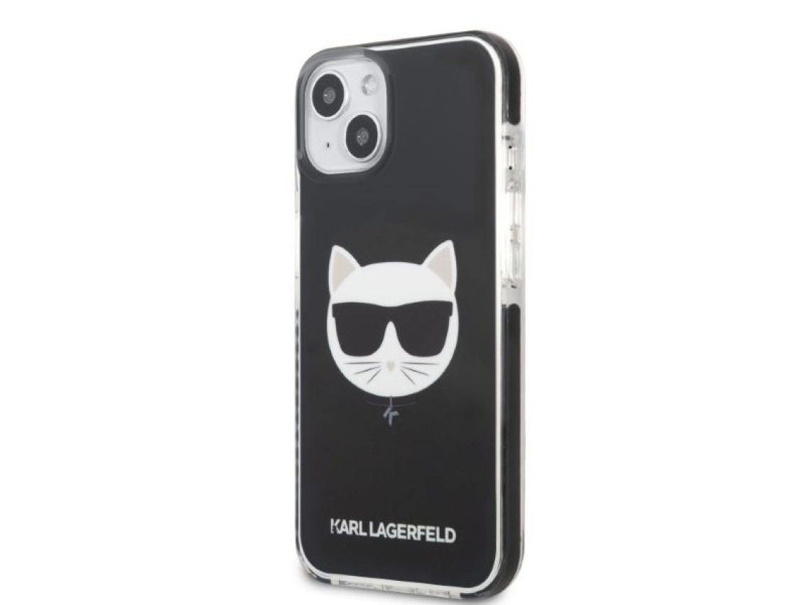 Karl Lagerfeld KLHCP13STPECK iPhone 13 mini 5.4" hardcase black/black Choupette Head
