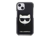 Karl Lagerfeld KLHCP13STPECK iPhone 13 mini 5.4" hardcase black/black Choupette Head Karl Lagerfeld KLHCP13STPECK iPhone 13 mini 5.4" hardcase black/black Choupette Head