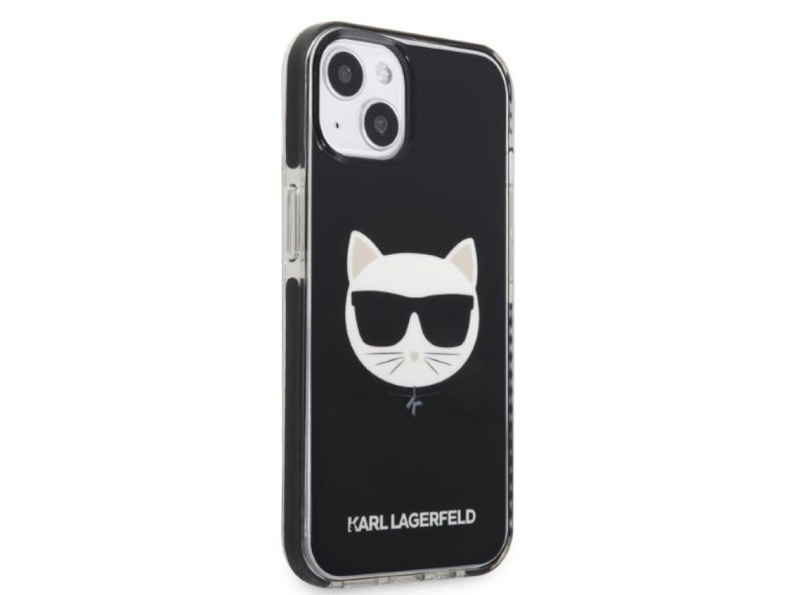 Karl Lagerfeld KLHCP13STPECK iPhone 13 mini 5.4" hardcase black/black Choupette Head