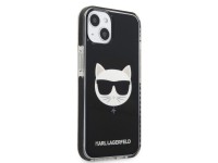 Karl Lagerfeld KLHCP13STPECK iPhone 13 mini 5.4" hardcase black/black Choupette Head Karl Lagerfeld KLHCP13STPECK iPhone 13 mini 5.4" hardcase black/black Choupette Head