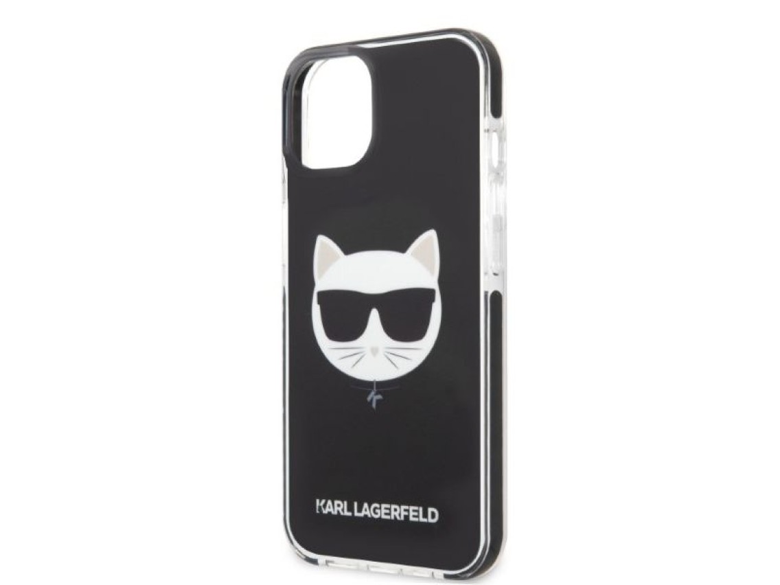 Karl Lagerfeld KLHCP13STPECK iPhone 13 mini 5.4" hardcase black/black Choupette Head