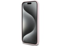 Capa Karl Lagerfeld de silicone Karl&Choupette MagSafe para iPhone 15 Plus - Rosa Capa Karl Lagerfeld de silicone Karl&Choupette MagSafe para iPhone 15 Plus - Rosa