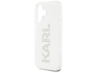 Capa para iPhone 16 com o logotipo Karl Lagerfeld IML em strass - Transparente Capa para iPhone 16 com o logotipo Karl Lagerfeld IML em strass - Transparente