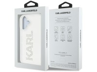 Capa para iPhone 16 com o logotipo Karl Lagerfeld IML em strass - Transparente Capa para iPhone 16 com o logotipo Karl Lagerfeld IML em strass - Transparente