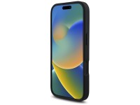 Karl Lagerfeld HC Grained PU Cardslot Metal Elong iPhone 16 Pro Case - Black Karl Lagerfeld HC Grained PU Cardslot Metal Elong iPhone 16 Pro Case - Black