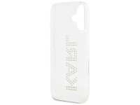 Capa para iPhone 16 com o logotipo Karl Lagerfeld IML em strass - Transparente Capa para iPhone 16 com o logotipo Karl Lagerfeld IML em strass - Transparente